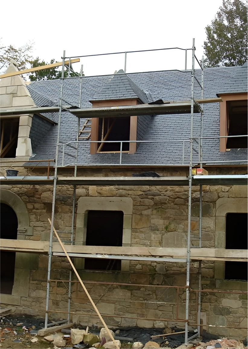Jaouen Freres Renovation Maison A Morlaix Couverture Et Zinguerie