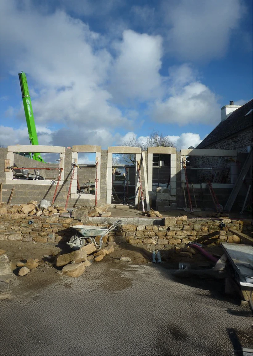 Jaouen Freres Renovation Maison A Morlaix Maconnerie